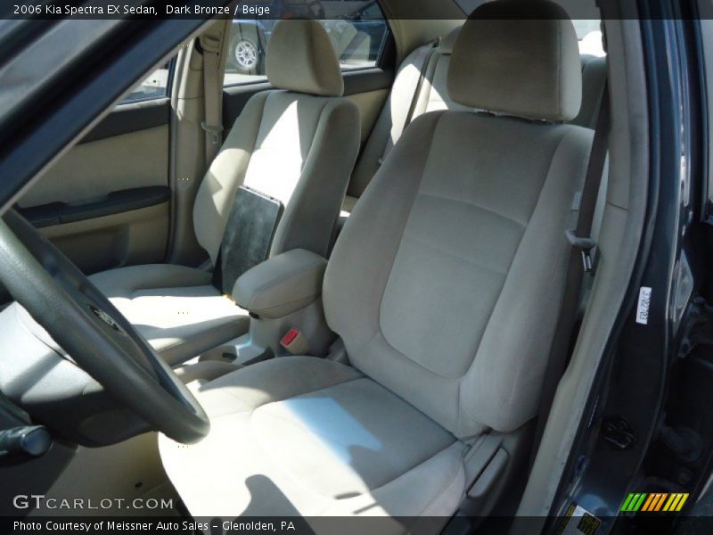 Dark Bronze / Beige 2006 Kia Spectra EX Sedan
