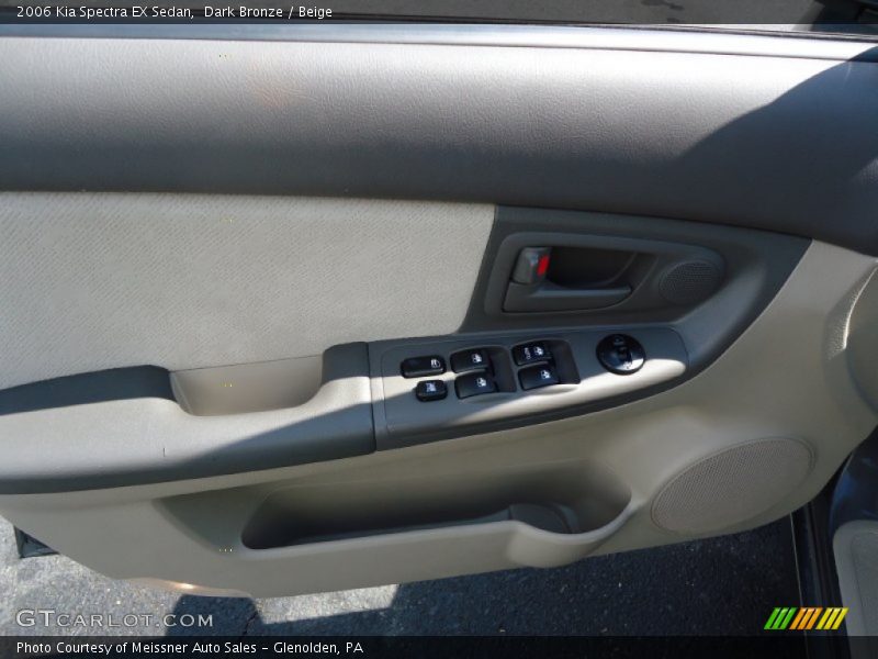 Dark Bronze / Beige 2006 Kia Spectra EX Sedan
