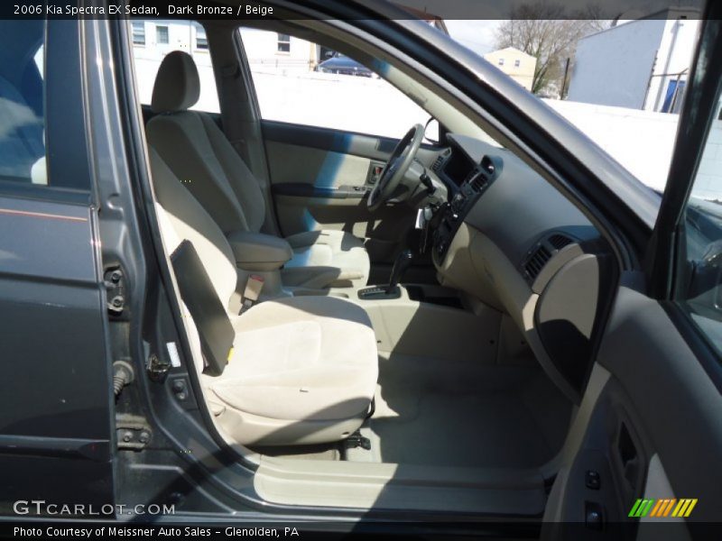 Dark Bronze / Beige 2006 Kia Spectra EX Sedan