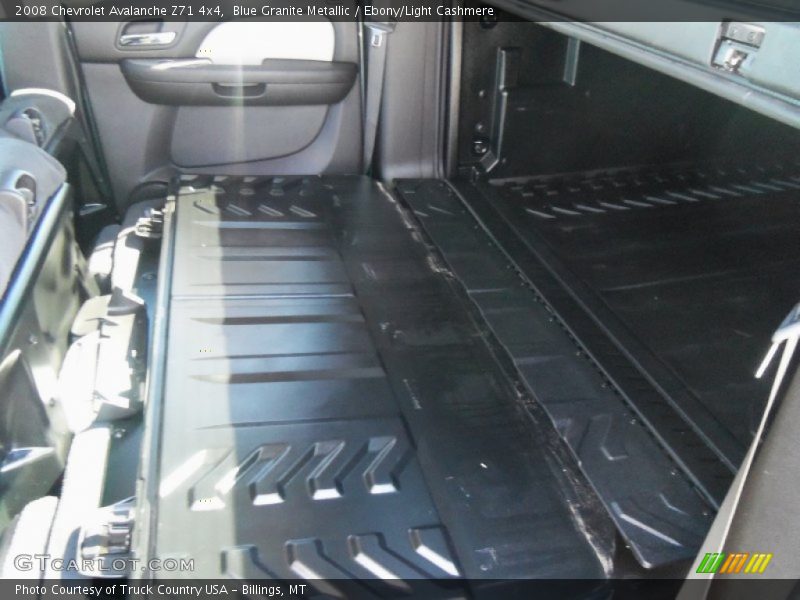 Blue Granite Metallic / Ebony/Light Cashmere 2008 Chevrolet Avalanche Z71 4x4