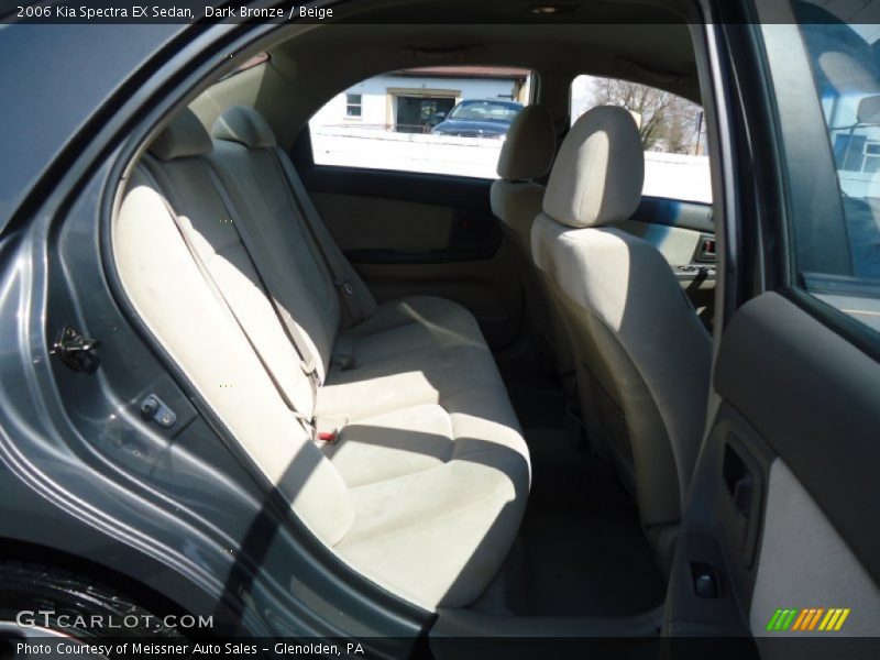 Dark Bronze / Beige 2006 Kia Spectra EX Sedan
