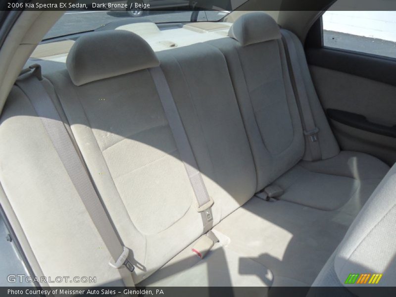 Dark Bronze / Beige 2006 Kia Spectra EX Sedan