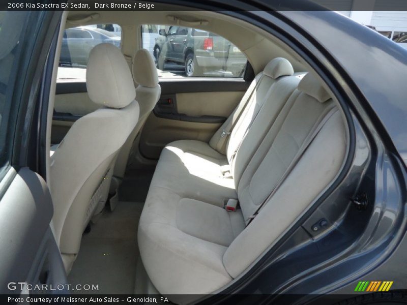 Dark Bronze / Beige 2006 Kia Spectra EX Sedan