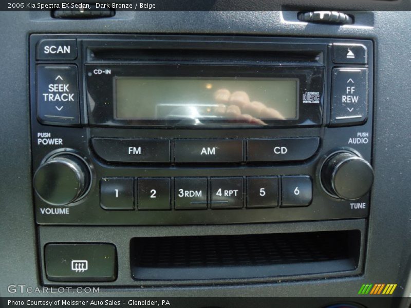 Dark Bronze / Beige 2006 Kia Spectra EX Sedan