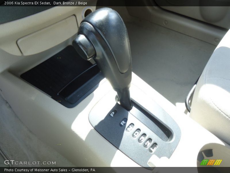 Dark Bronze / Beige 2006 Kia Spectra EX Sedan