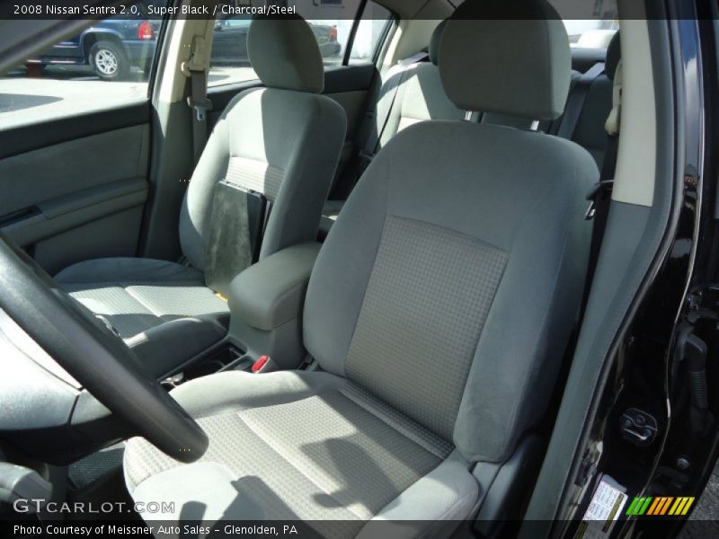 Super Black / Charcoal/Steel 2008 Nissan Sentra 2.0