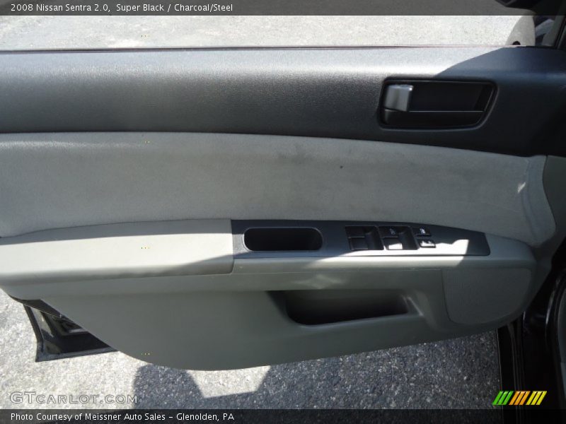 Super Black / Charcoal/Steel 2008 Nissan Sentra 2.0