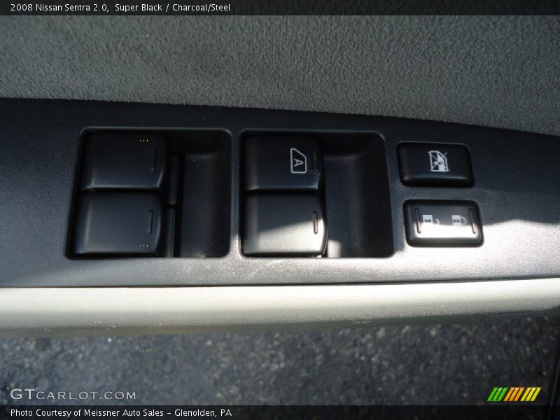 Super Black / Charcoal/Steel 2008 Nissan Sentra 2.0