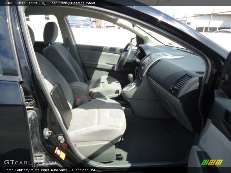Super Black / Charcoal/Steel 2008 Nissan Sentra 2.0