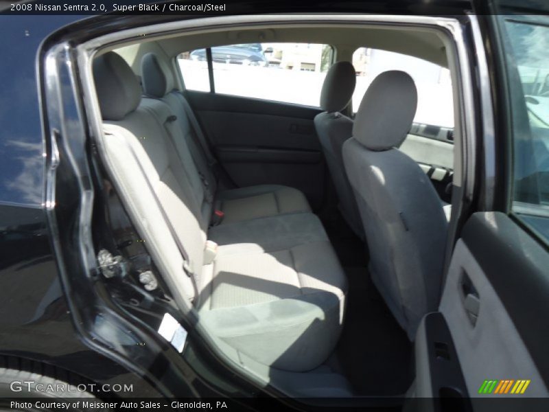 Super Black / Charcoal/Steel 2008 Nissan Sentra 2.0