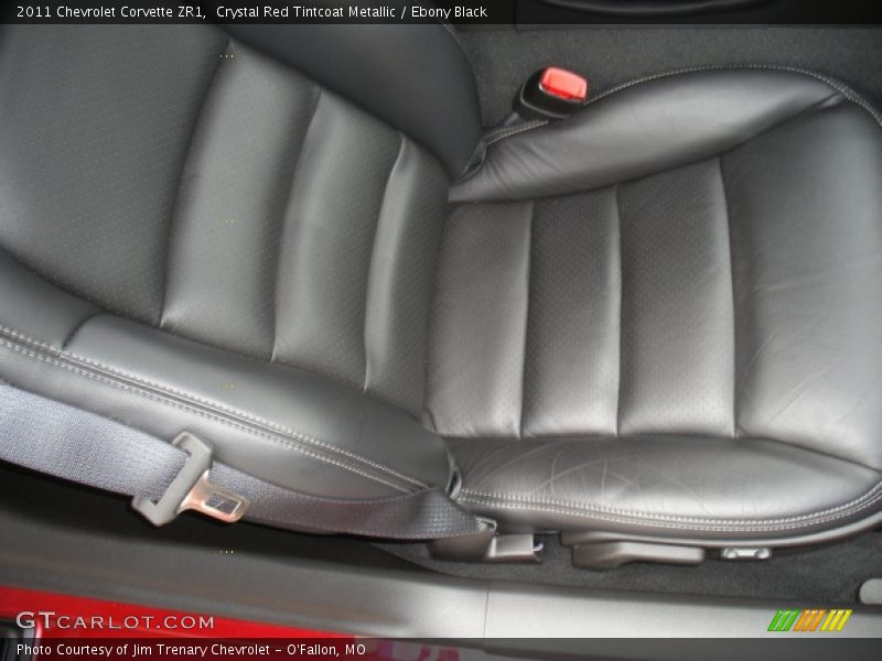 Crystal Red Tintcoat Metallic / Ebony Black 2011 Chevrolet Corvette ZR1