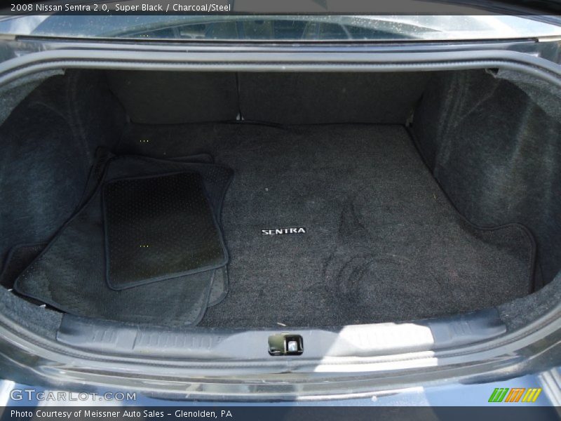 Super Black / Charcoal/Steel 2008 Nissan Sentra 2.0