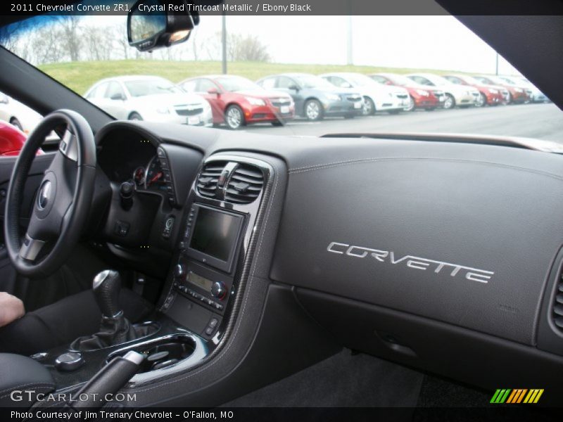 Crystal Red Tintcoat Metallic / Ebony Black 2011 Chevrolet Corvette ZR1