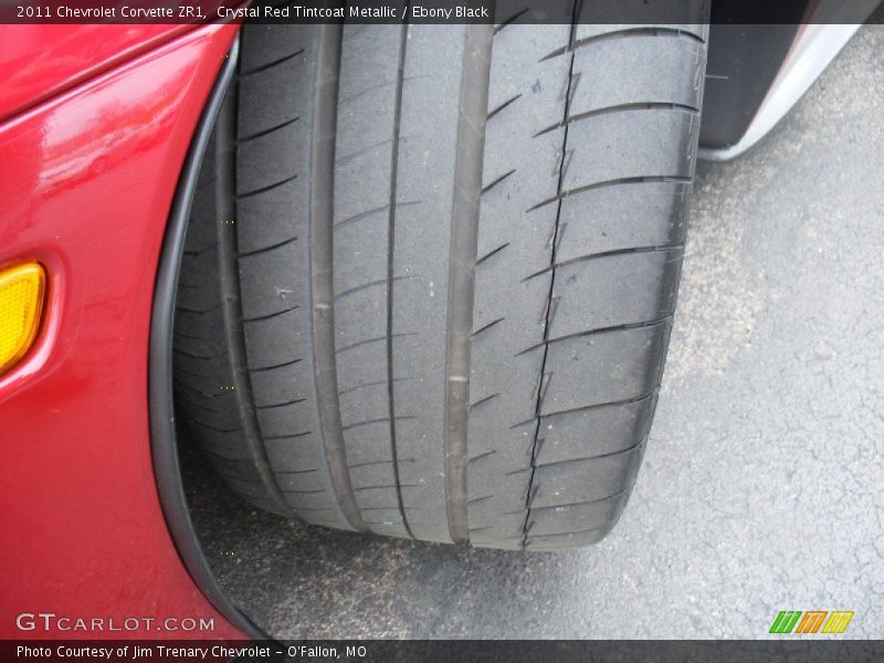 Crystal Red Tintcoat Metallic / Ebony Black 2011 Chevrolet Corvette ZR1