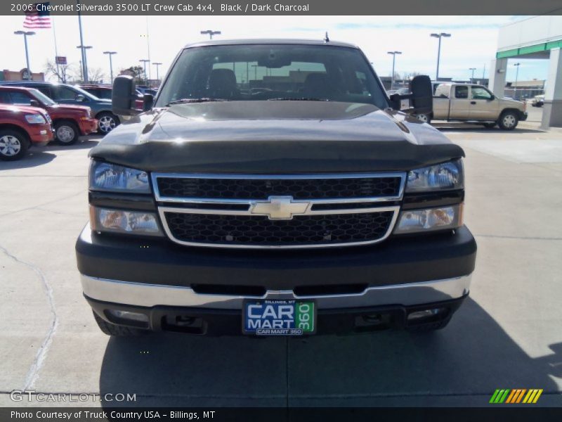 Black / Dark Charcoal 2006 Chevrolet Silverado 3500 LT Crew Cab 4x4