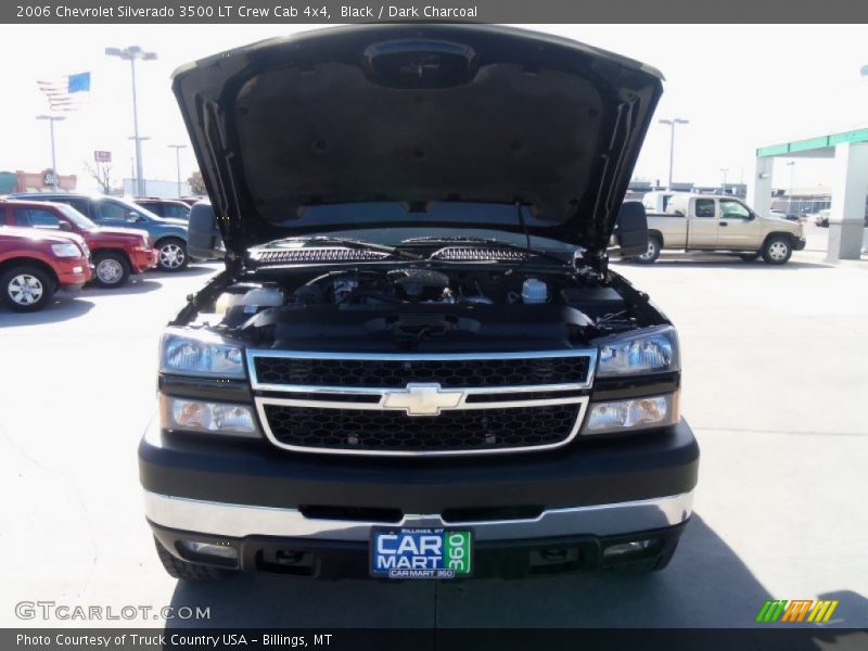 Black / Dark Charcoal 2006 Chevrolet Silverado 3500 LT Crew Cab 4x4