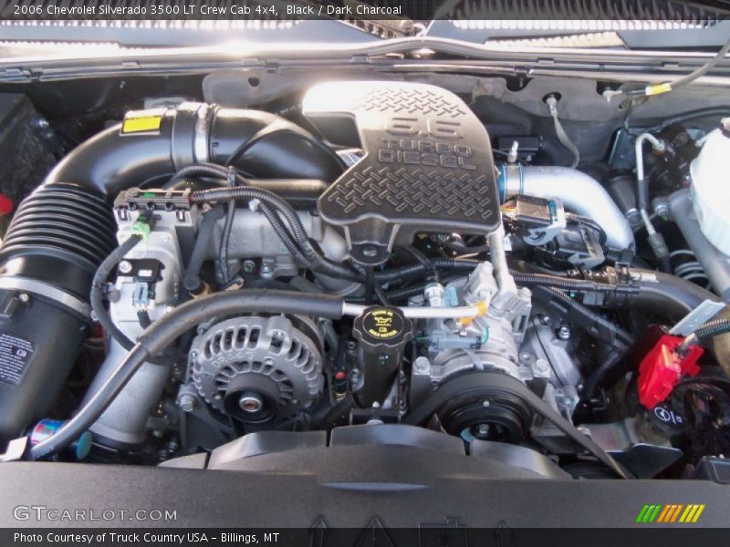  2006 Silverado 3500 LT Crew Cab 4x4 Engine - 6.6 Liter OHV 32-Valve Duramax Turbo Diesel V8