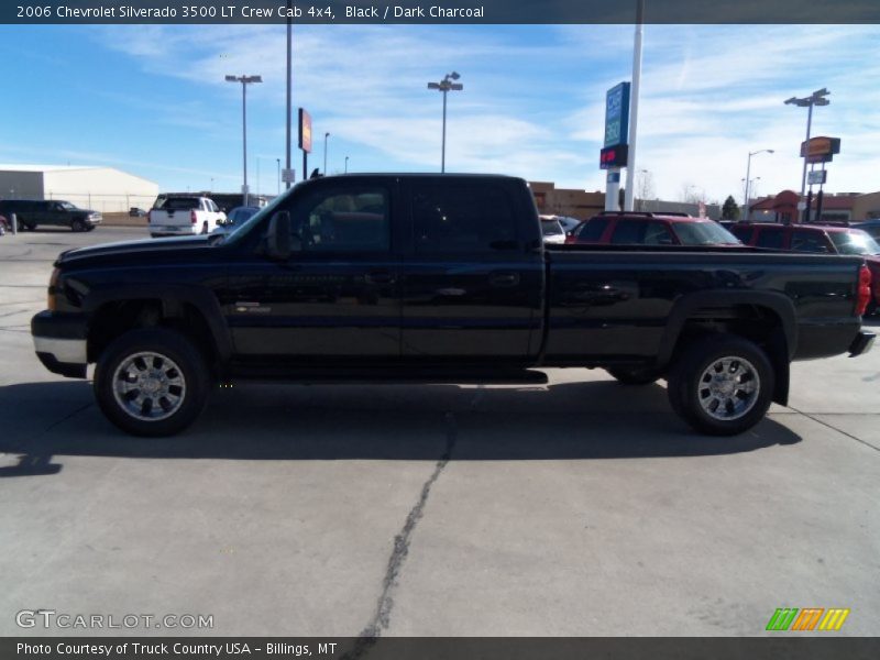 Black / Dark Charcoal 2006 Chevrolet Silverado 3500 LT Crew Cab 4x4