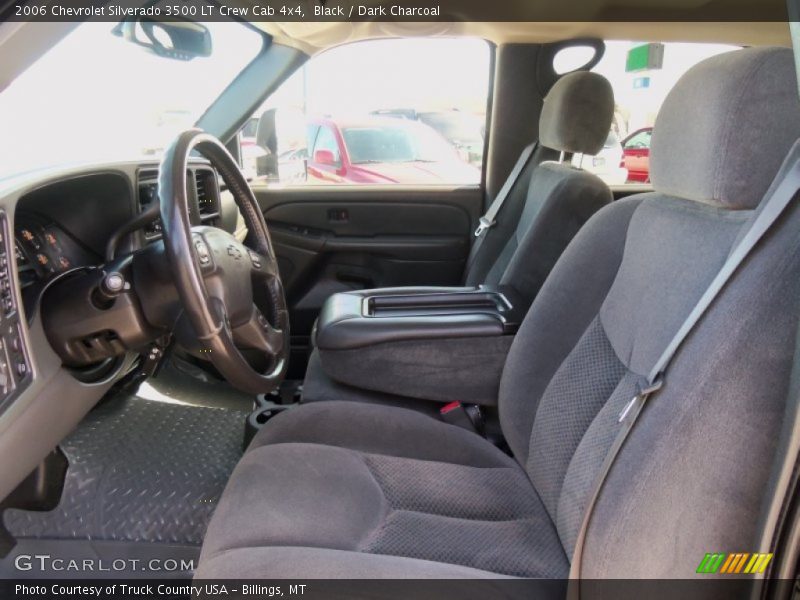 Black / Dark Charcoal 2006 Chevrolet Silverado 3500 LT Crew Cab 4x4