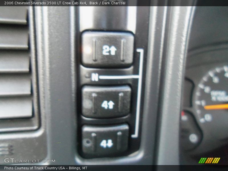 Black / Dark Charcoal 2006 Chevrolet Silverado 3500 LT Crew Cab 4x4