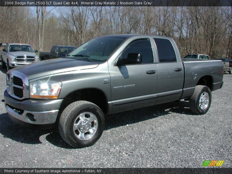  2006 Ram 2500 SLT Quad Cab 4x4 Mineral Gray Metallic