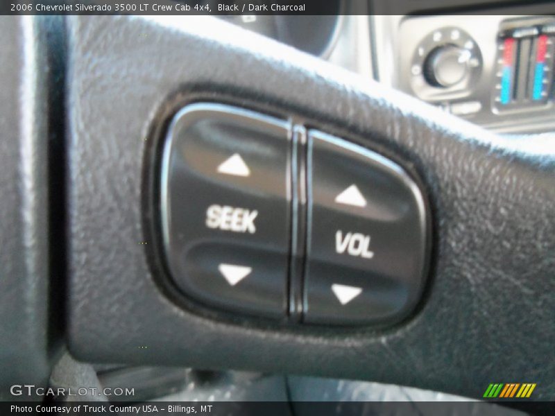 Black / Dark Charcoal 2006 Chevrolet Silverado 3500 LT Crew Cab 4x4