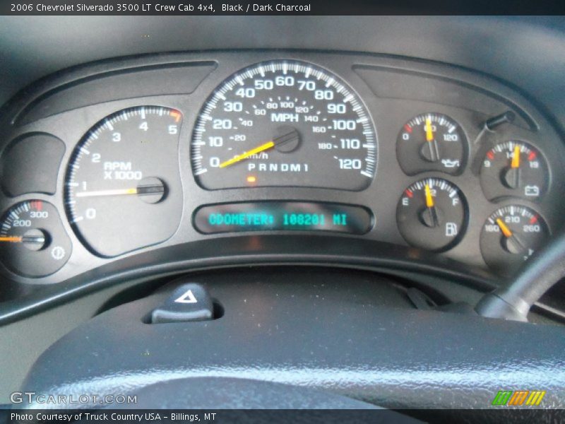  2006 Silverado 3500 LT Crew Cab 4x4 LT Crew Cab 4x4 Gauges