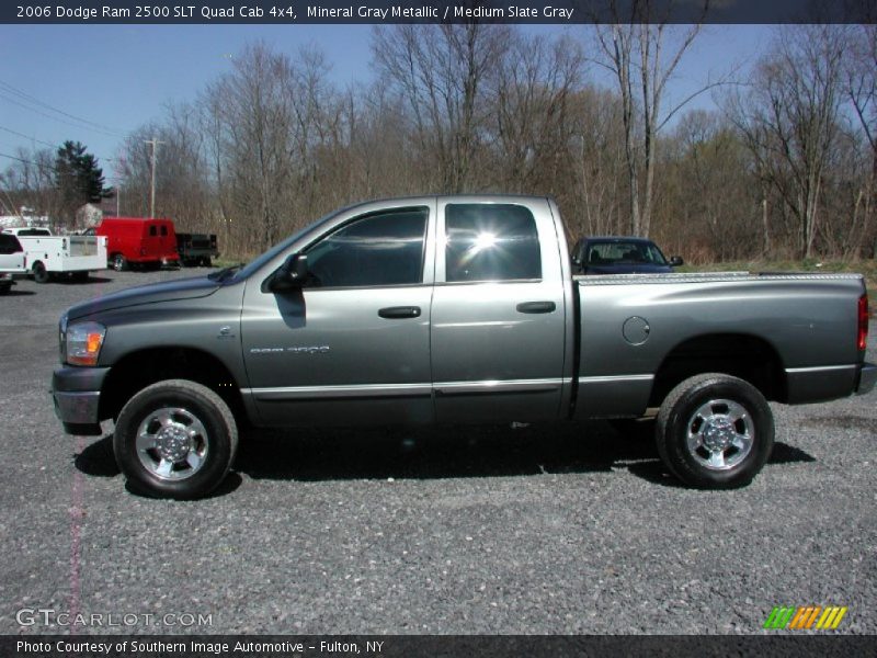 Mineral Gray Metallic / Medium Slate Gray 2006 Dodge Ram 2500 SLT Quad Cab 4x4