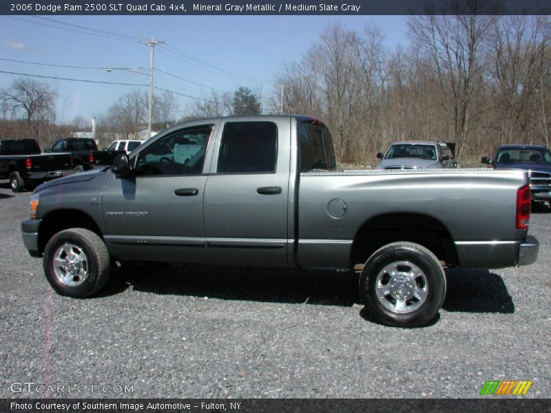 Mineral Gray Metallic / Medium Slate Gray 2006 Dodge Ram 2500 SLT Quad Cab 4x4