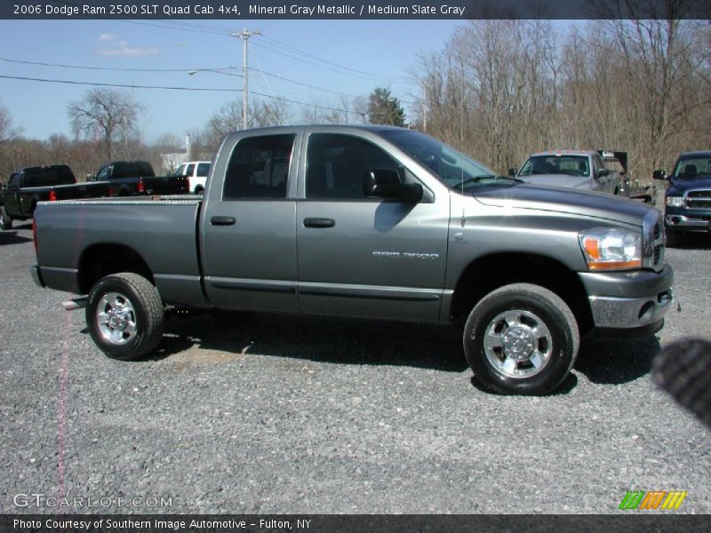 Mineral Gray Metallic / Medium Slate Gray 2006 Dodge Ram 2500 SLT Quad Cab 4x4
