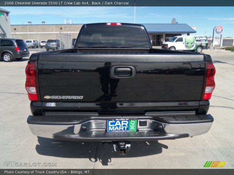 Black / Dark Charcoal 2006 Chevrolet Silverado 3500 LT Crew Cab 4x4