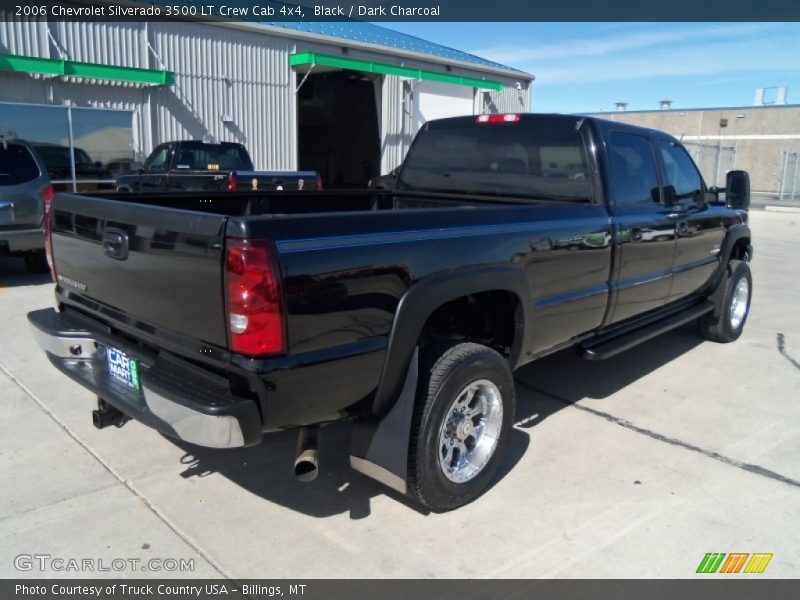 Black / Dark Charcoal 2006 Chevrolet Silverado 3500 LT Crew Cab 4x4