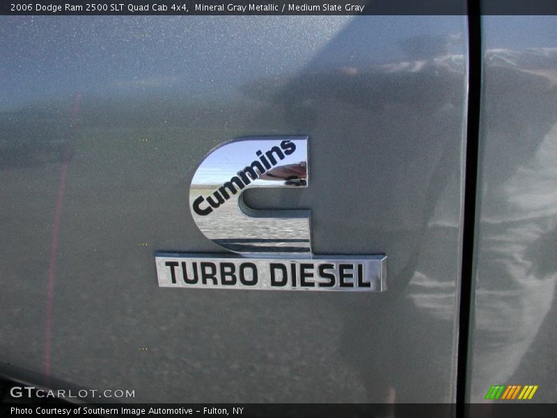 Mineral Gray Metallic / Medium Slate Gray 2006 Dodge Ram 2500 SLT Quad Cab 4x4