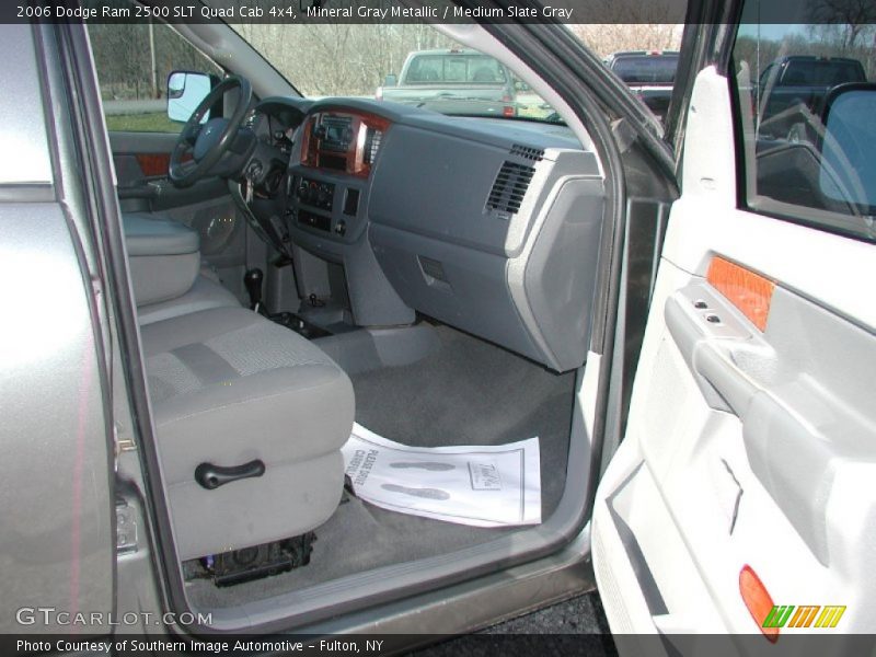 Mineral Gray Metallic / Medium Slate Gray 2006 Dodge Ram 2500 SLT Quad Cab 4x4