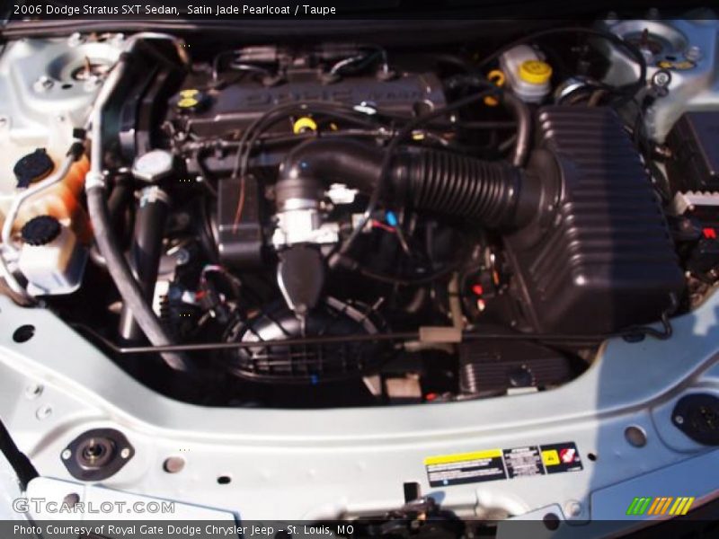 Satin Jade Pearlcoat / Taupe 2006 Dodge Stratus SXT Sedan