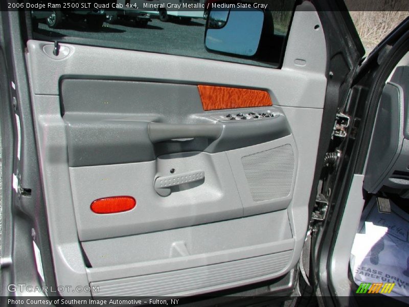 Mineral Gray Metallic / Medium Slate Gray 2006 Dodge Ram 2500 SLT Quad Cab 4x4