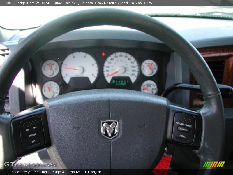 Mineral Gray Metallic / Medium Slate Gray 2006 Dodge Ram 2500 SLT Quad Cab 4x4