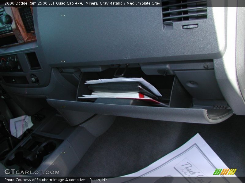 Mineral Gray Metallic / Medium Slate Gray 2006 Dodge Ram 2500 SLT Quad Cab 4x4