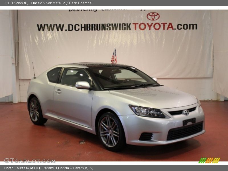 Classic Silver Metallic / Dark Charcoal 2011 Scion tC