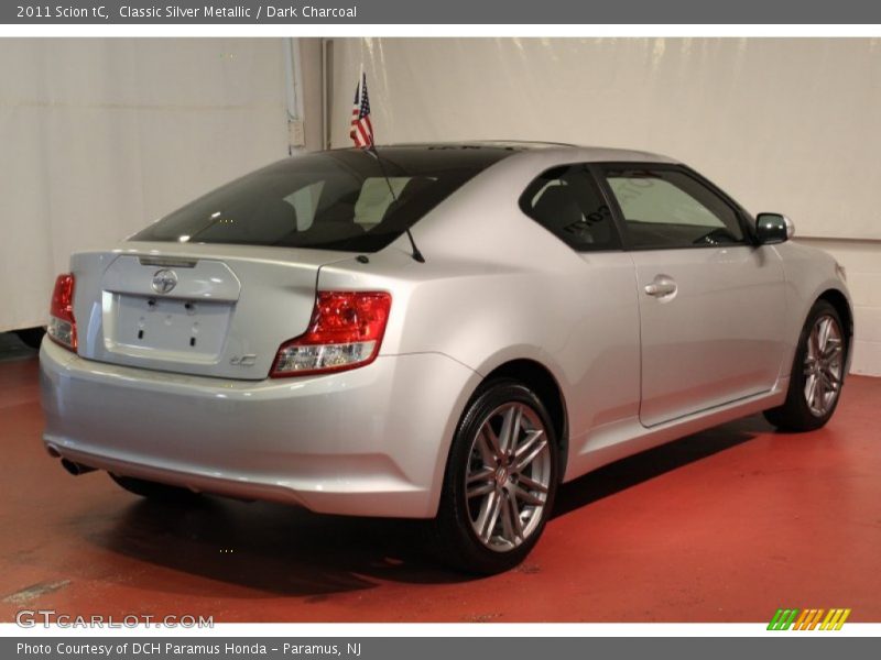 Classic Silver Metallic / Dark Charcoal 2011 Scion tC