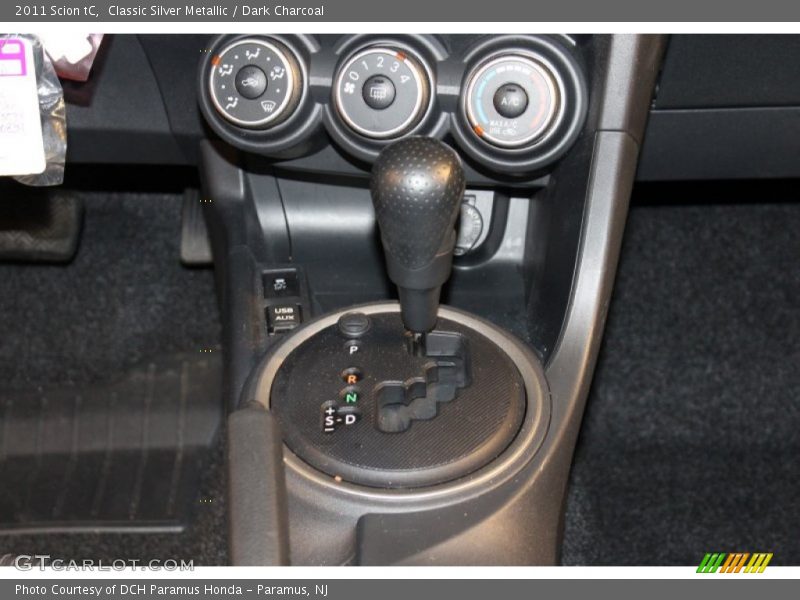 Classic Silver Metallic / Dark Charcoal 2011 Scion tC