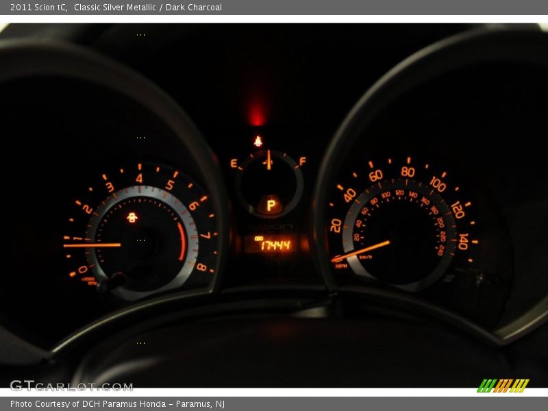 Classic Silver Metallic / Dark Charcoal 2011 Scion tC