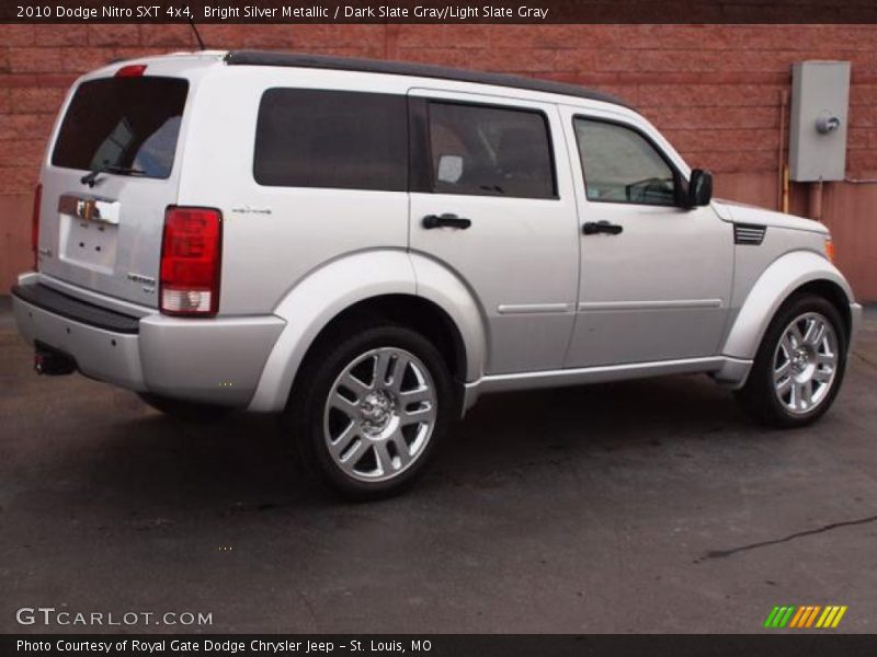 Bright Silver Metallic / Dark Slate Gray/Light Slate Gray 2010 Dodge Nitro SXT 4x4