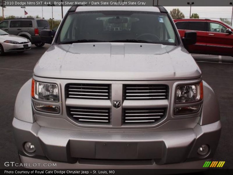Bright Silver Metallic / Dark Slate Gray/Light Slate Gray 2010 Dodge Nitro SXT 4x4