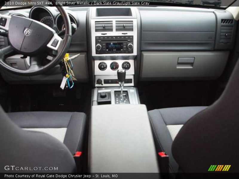 Bright Silver Metallic / Dark Slate Gray/Light Slate Gray 2010 Dodge Nitro SXT 4x4