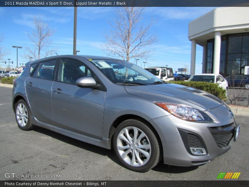 Front 3/4 View of 2011 MAZDA3 s Sport 5 Door