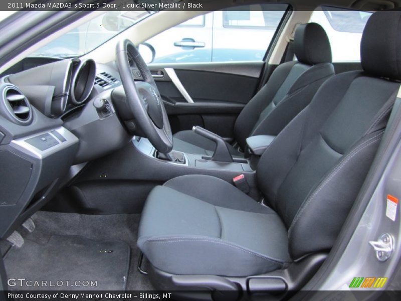  2011 MAZDA3 s Sport 5 Door Black Interior