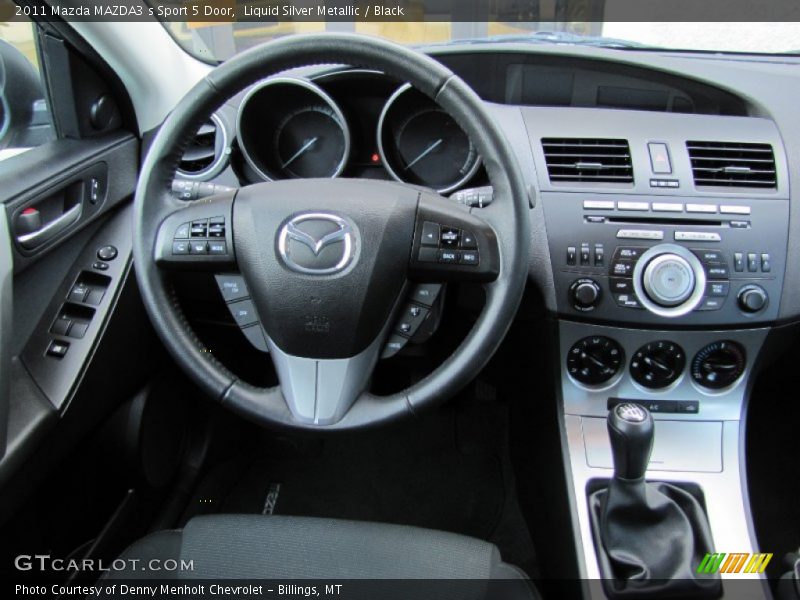 Dashboard of 2011 MAZDA3 s Sport 5 Door
