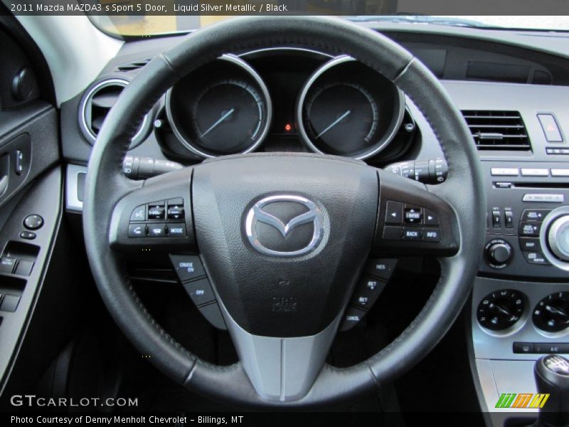  2011 MAZDA3 s Sport 5 Door Steering Wheel