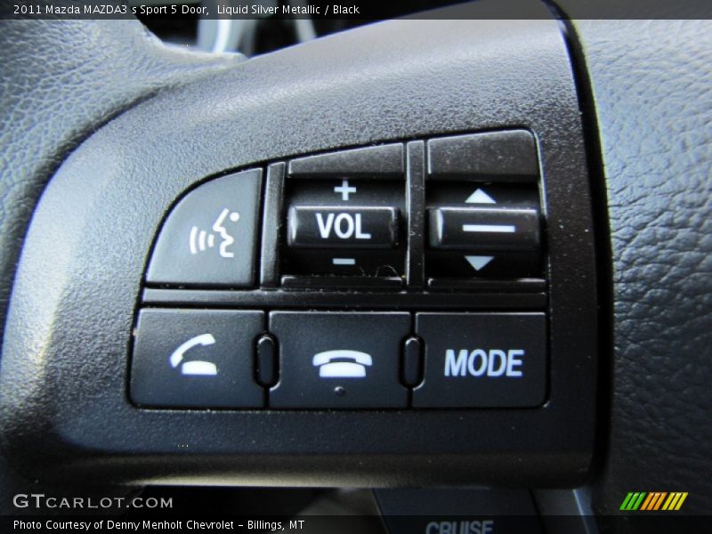 Controls of 2011 MAZDA3 s Sport 5 Door